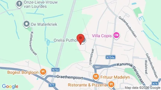 Apartments for rent i Borgloon - kort over placeringen