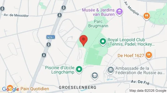 Apartments for rent i Brussels Ukkel - kort over placeringen