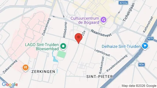 Apartments for rent i Sint-Truiden - kort over placeringen