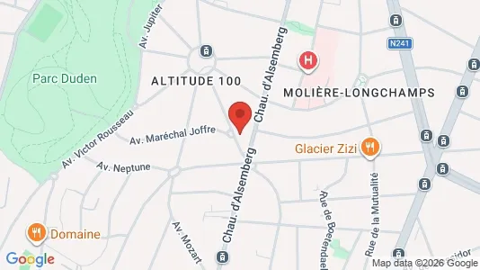 Apartments for rent i Brussels Ukkel - kort over placeringen