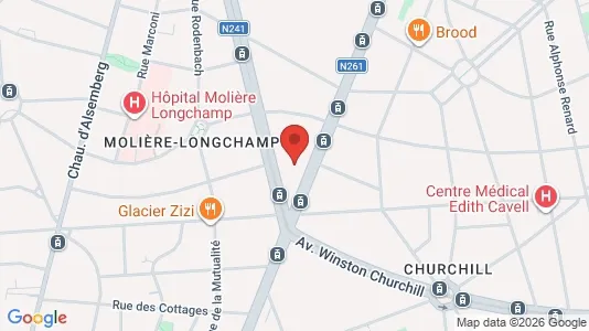 Apartments for rent i Brussels Elsene - kort over placeringen