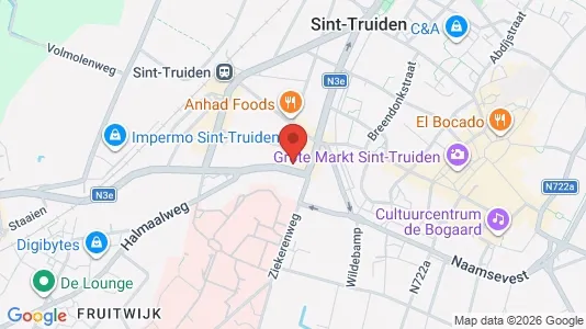 Apartments for rent i Sint-Truiden - kort over placeringen