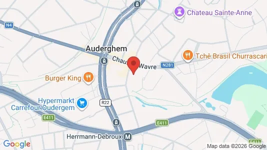 Apartments for rent i Brussels Oudergem - kort over placeringen