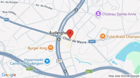 Apartments for rent i Brussels Oudergem - kort over placeringen