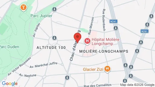 Apartments for rent i Brussels Vorst - kort over placeringen