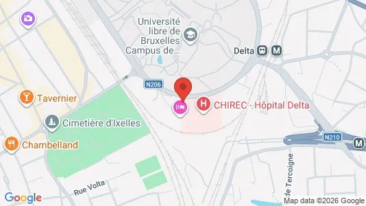 Apartments for rent i Brussels Oudergem - kort over placeringen