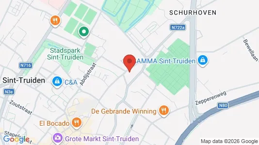 Apartments for rent i Sint-Truiden - kort over placeringen