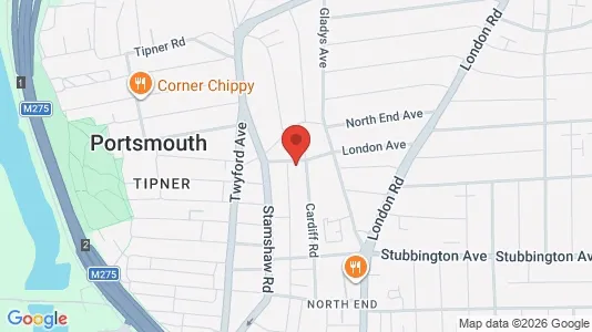 Apartments for rent i Portsmouth - Hampshire - kort over placeringen