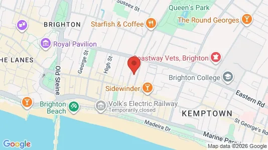 Apartments for rent i Brighton - East Sussex - kort over placeringen