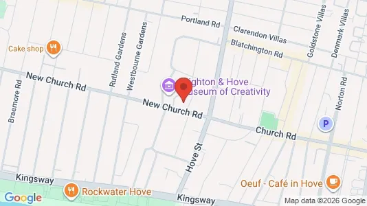 Apartments for rent i Hove - East Sussex - kort over placeringen