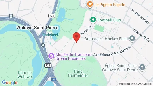 Apartments for rent i Brussels Sint-Pieters-Woluwe - kort over placeringen