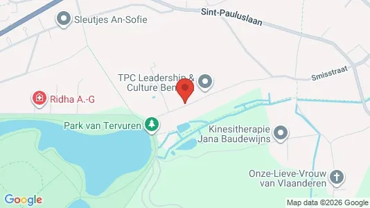 Apartments for rent i Tervuren - kort over placeringen