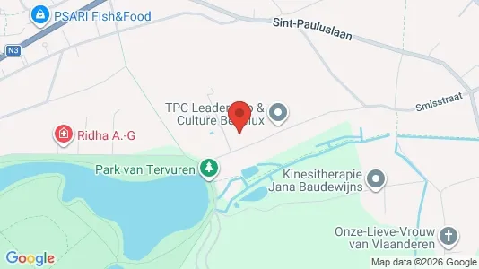 Apartments for rent i Tervuren - kort over placeringen