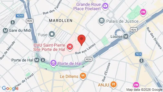 Apartments for rent i Stad Brussel - kort over placeringen
