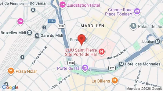 Apartments for rent i Stad Brussel - kort over placeringen