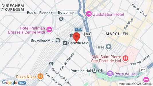 Apartments for rent i Stad Brussel - kort over placeringen