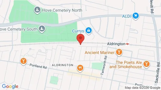 Apartments for rent i Hove - East Sussex - kort over placeringen