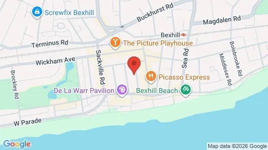 Apartments for rent i Bexhill-on-Sea - East Sussex - kort over placeringen