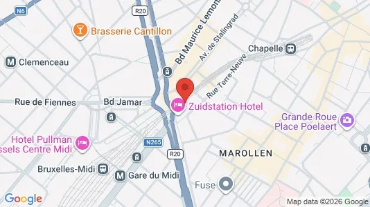 Apartments for rent i Stad Brussel - kort over placeringen