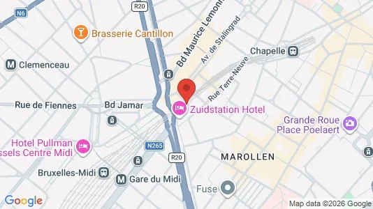 Apartments for rent i Stad Brussel - kort over placeringen