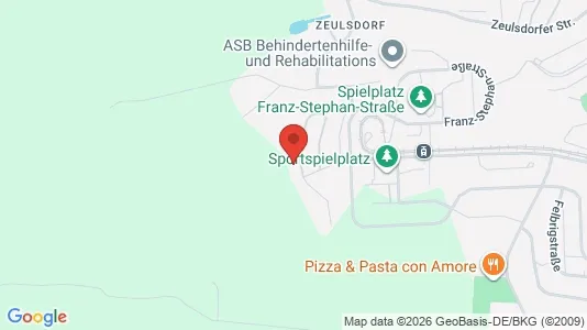 Apartments for rent i Gera - kort over placeringen