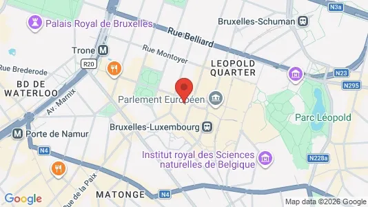 Apartments for rent i Brussels Elsene - kort over placeringen