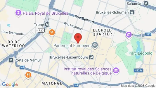 Apartments for rent i Brussels Elsene - kort over placeringen