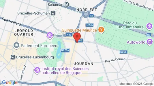 Apartments for rent i Stad Brussel - kort over placeringen