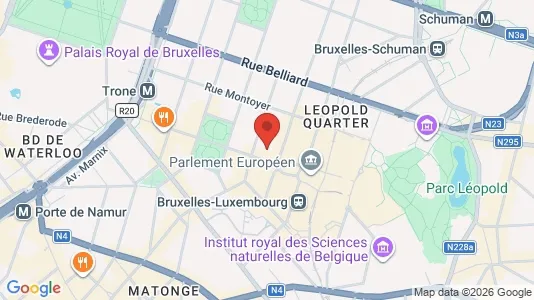 Apartments for rent i Stad Brussel - kort over placeringen