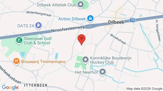Apartments for rent i Dilbeek - kort over placeringen