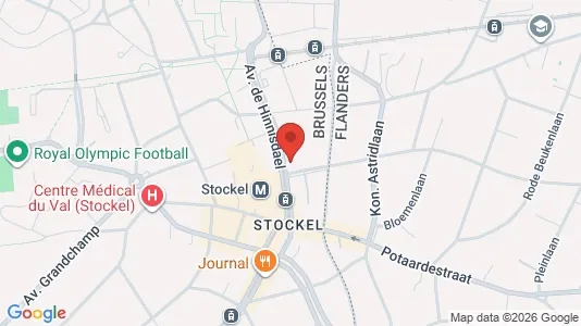 Apartments for rent i Brussels Sint-Pieters-Woluwe - kort over placeringen