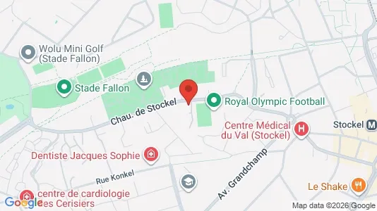Apartments for rent i Brussels Sint-Pieters-Woluwe - kort over placeringen