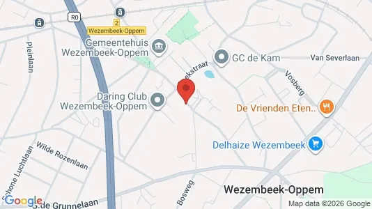 Apartments for rent i Wezembeek-Oppem - kort over placeringen