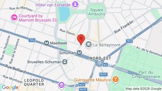 Apartments for rent i Stad Brussel - kort over placeringen
