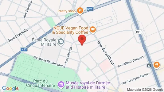 Apartments for rent i Brussels Schaarbeek - kort over placeringen