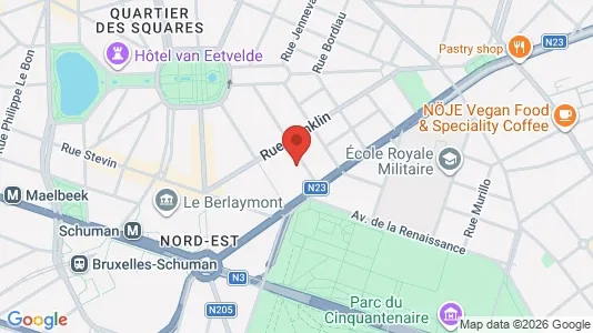 Apartments for rent i Stad Brussel - kort over placeringen