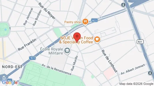 Apartments for rent i Brussels Schaarbeek - kort over placeringen
