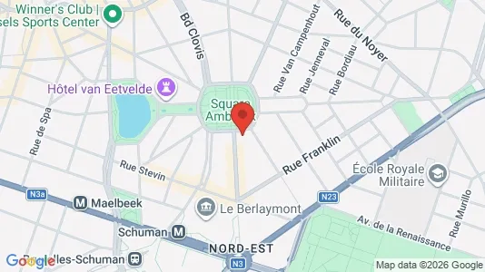 Apartments for rent i Stad Brussel - kort over placeringen