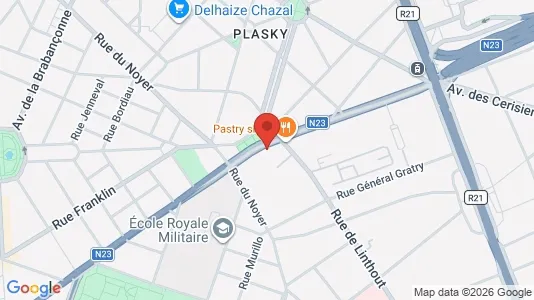 Apartments for rent i Brussels Schaarbeek - kort over placeringen