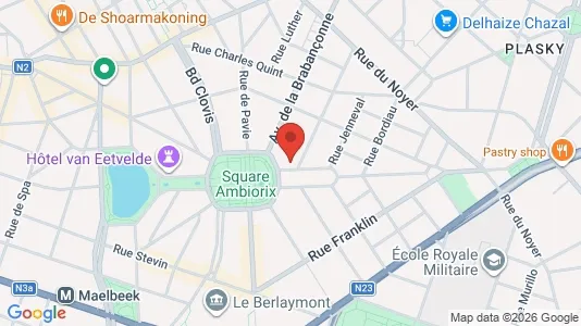Apartments for rent i Stad Brussel - kort over placeringen