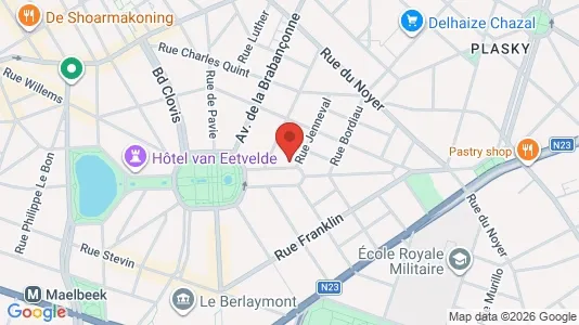 Apartments for rent i Stad Brussel - kort over placeringen