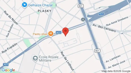 Apartments for rent i Brussels Schaarbeek - kort over placeringen
