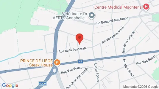Apartments for rent i Brussels Sint-Jans-Molenbeek - kort over placeringen
