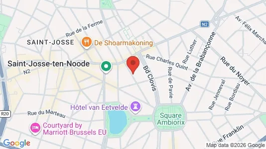 Apartments for rent i Stad Brussel - kort over placeringen