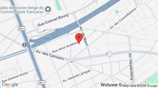Apartments for rent i Brussels Schaarbeek - kort over placeringen