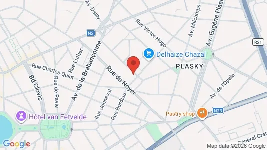 Apartments for rent i Brussels Schaarbeek - kort over placeringen