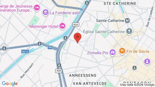 Apartments for rent i Stad Brussel - kort over placeringen