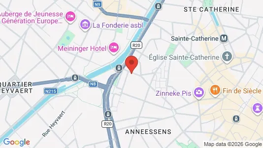 Apartments for rent i Stad Brussel - kort over placeringen