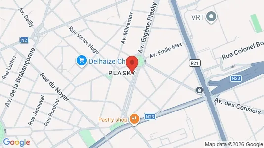 Apartments for rent i Brussels Schaarbeek - kort over placeringen
