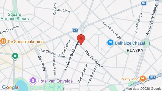 Apartments for rent i Stad Brussel - kort over placeringen